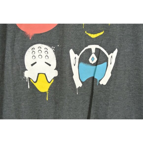 Overwatch Battle Spray T-Shirt Blizzard Entertainment Jinx Mens M L New - Picture 4 of 7